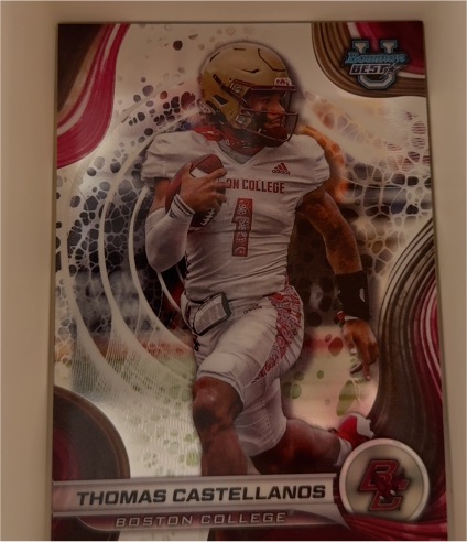 2024 Bowman University Best #78 Thomas Castellanos — front