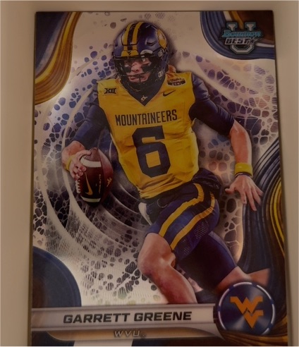 2024 Bowman's Best University #64 Garrett Greene — front