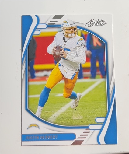 2021 Panini Absolute #73 Justin Herbert — front