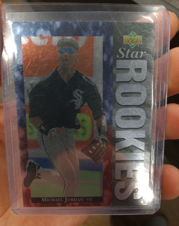 1994 Upper Deck #19 Michael Jordan Star Rookies — front