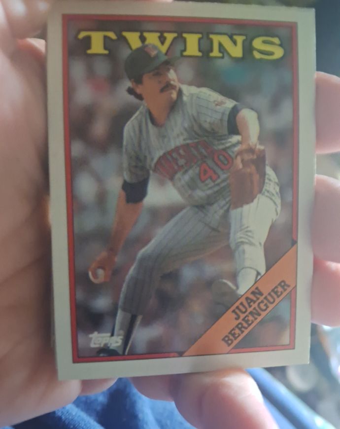1988 Topps #526 Juan Berenguer — front
