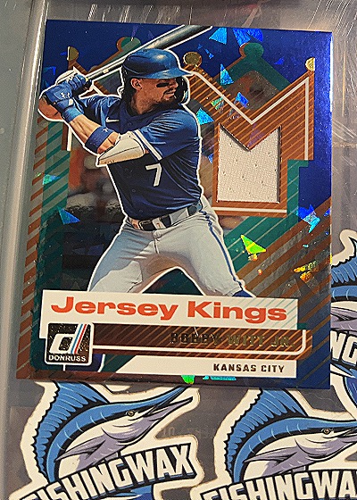 2025 Donruss Jersey Kings #JK-BWJ Bobby Witt Jr — front
