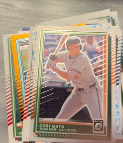 2025 Panini Donruss Optic #5 Coby Mayo — front