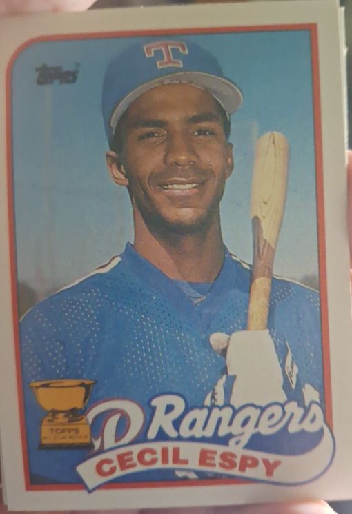 1989 Topps #221 Cecil Espy — front