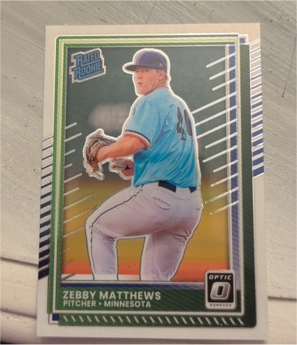 2025 Panini Donruss Optic #81 Zebby Matthews — front