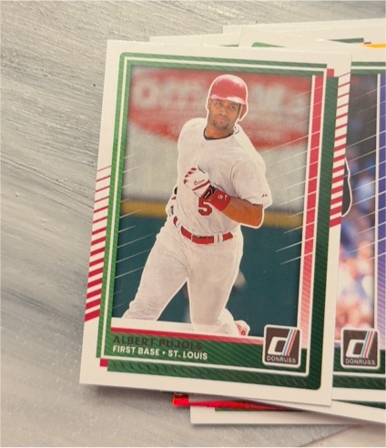 2025 Donruss #6 Albert Pujols — front
