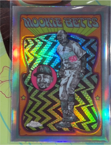 2025 Topps Chrome #UV-6 Mookie Betts — front