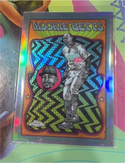 2025 Topps Chrome #UV-6 Mookie Betts — front