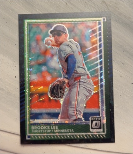 2025 Donruss Optic #73 Brooks Lee — front