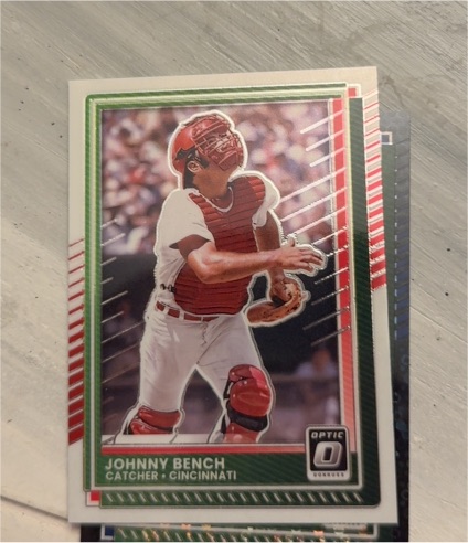 2025 Donruss Optic #46 Johnny Bench — front