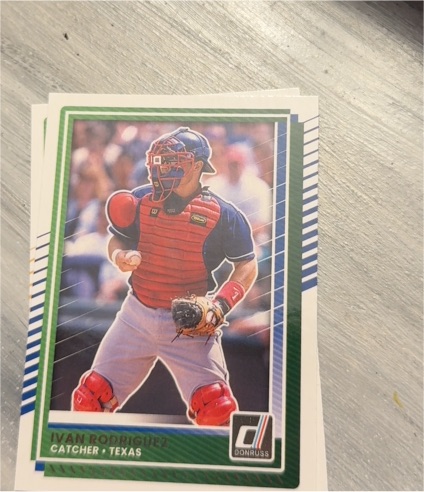 2025 Donruss #21 Ivan Rodriguez — front