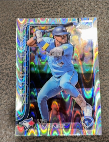 2025 Topps Chrome #276 Andres Jimenez — front