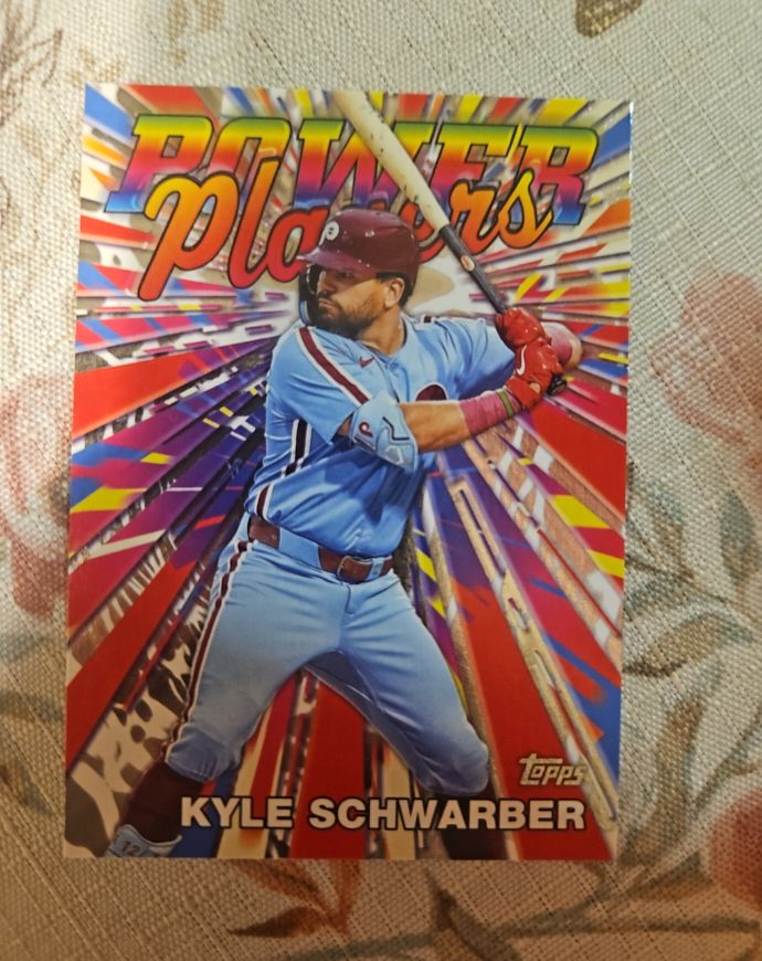 2025 Topps Series 1 Celebration #PP-5 Kyle Schwarber — front