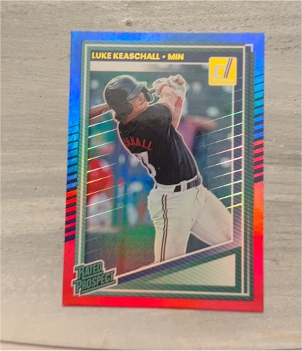 2025 Donruss #111 Luke Keaschall — front