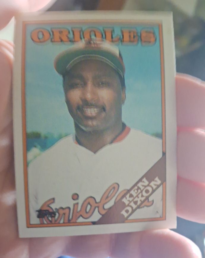 1988 Topps #676 Ken Dixon — front