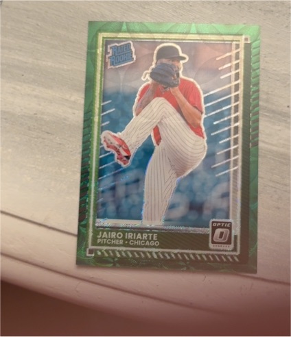 2025 Panini Donruss Optic #22 Jairo Iriarte — front