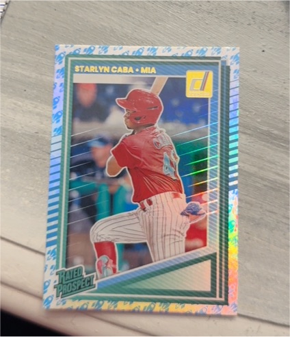 2025 Donruss #197 Starlyn Caba — front
