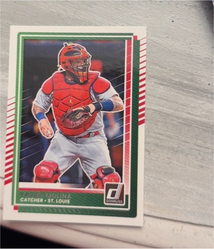 2025 Donruss #66 Yadier Molina — front