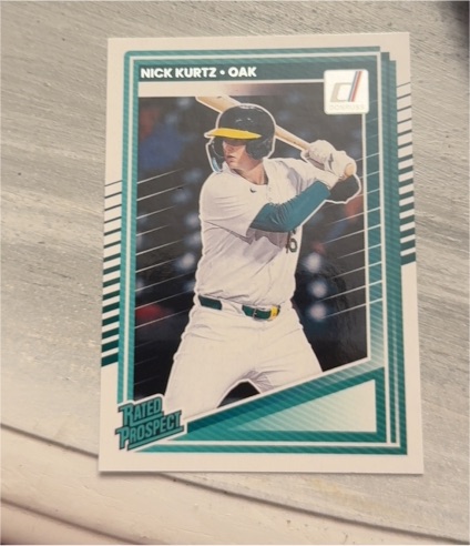 2025 Panini Donruss #154 Nick Kurtz — front