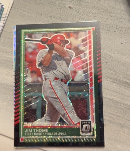 2025 Panini Donruss Optic #31 Jim Thome — front