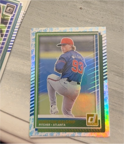 2025 Donruss #58 Hurston Waldrep — front