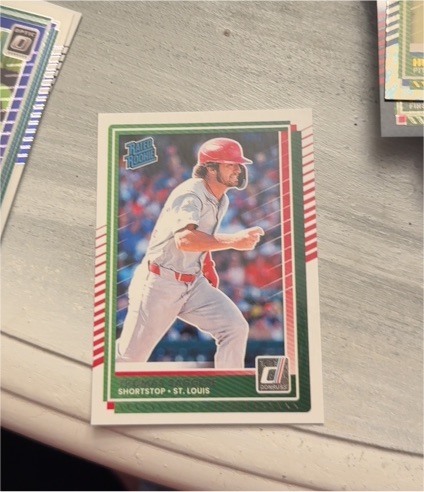 2025 Donruss #30 Thomas Saggese — front