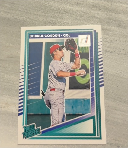 2025 Donruss #194 Charlie Condon — front