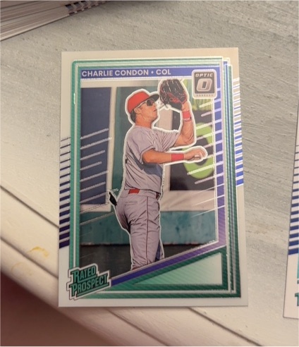2025 Panini Donruss Optic #194 Charlie Condon — front