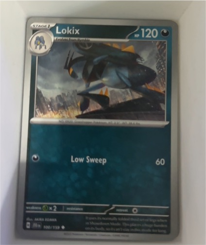 2025 Pokémon Journey Together #100 Lokix — front
