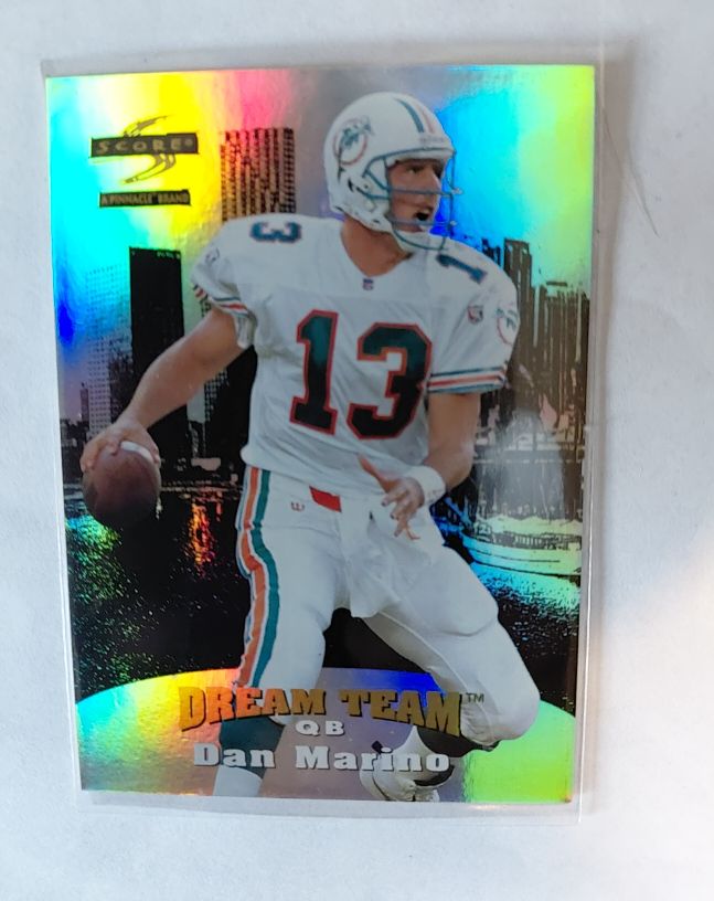 1996 Score Dream Team #7 Dan Marino — front