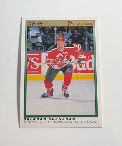 1990-91 O-Pee-Chee Premier #105 Brendan Shanahan — front