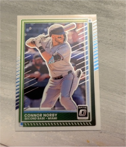 2025 Panini Donruss Optic #39 Connor Norby — front
