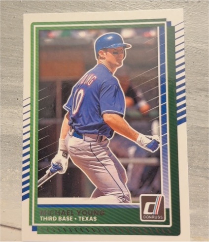 2025 Donruss #89 Michael Young — front