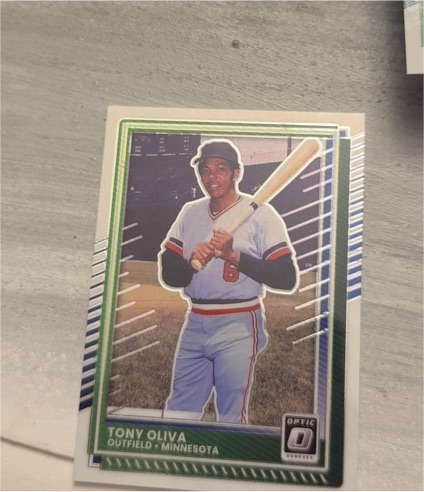 2025 Donruss Optic #23 Tony Oliva — front