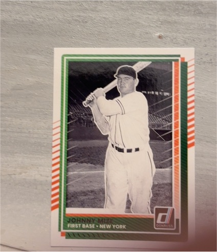 2025 Donruss Baseball #72 Johnny Mize — front