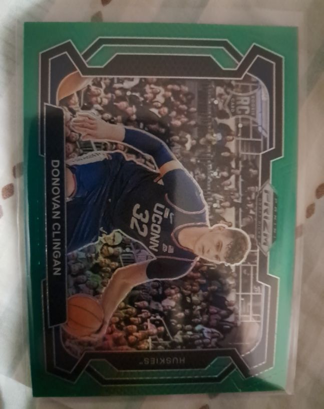 2024 Panini Prizm Draft Picks #95 Donovan Clingan — front