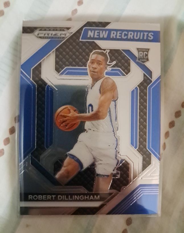 2024 Panini Prizm Draft Picks New Recruits #18 Robert Dillingham — front