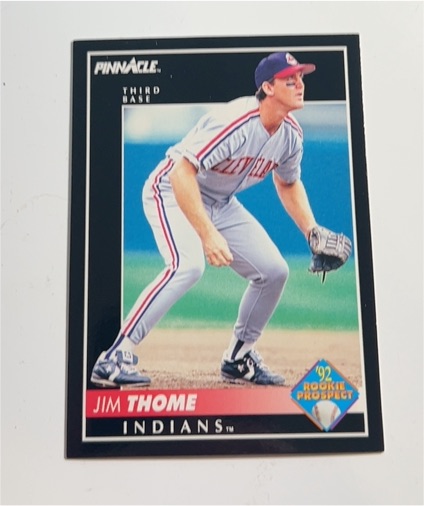 1992 Pinnacle #247 Jim Thome — front