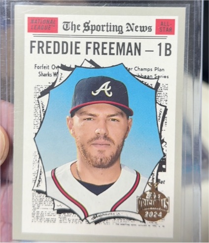 2019 Topps Heritage #362 Freddie Freeman — front
