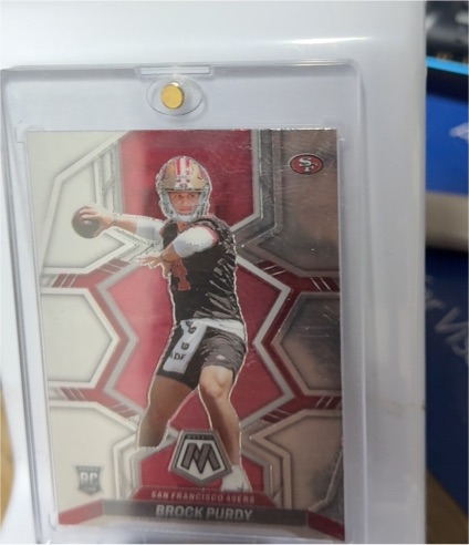 2022 Panini Mosaic #367 Brock Purdy — front