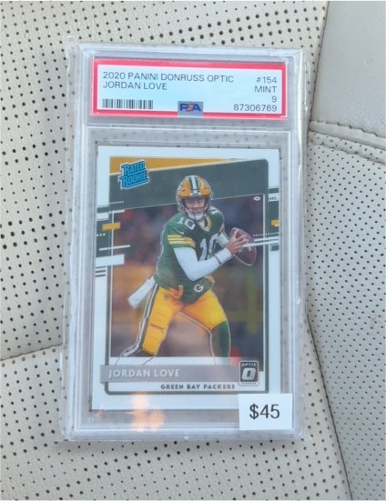 2020 Panini Donruss Optic #154 Jordan Love — front
