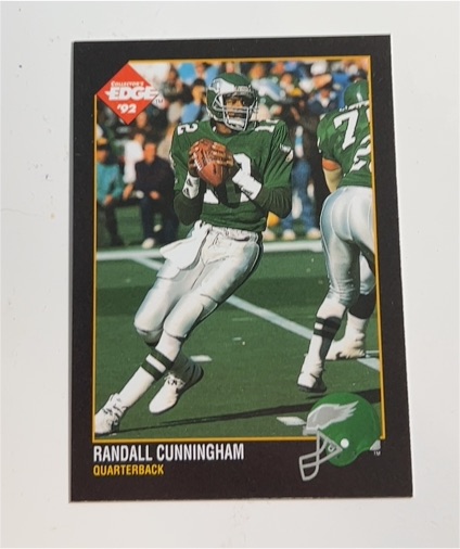 1992 Collector's Edge #128 Randall Cunningham — front