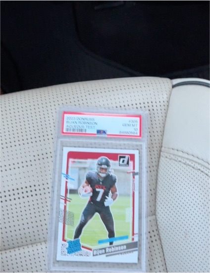 2023 Donruss #206 Bijan Robinson — front
