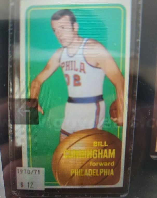 1970 Topps #140 Bill Cunningham — front