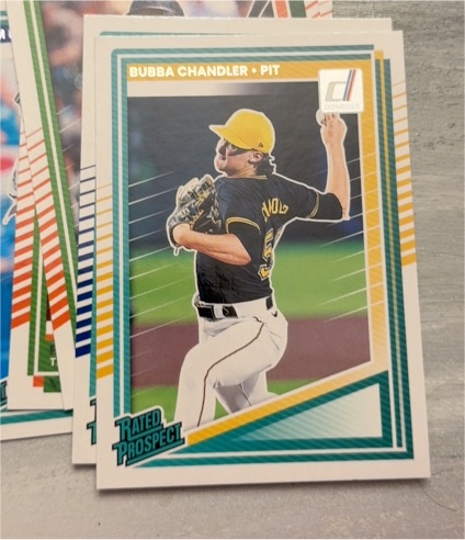 2025 Donruss Rated Prospect #193 Bubba Chandler — front
