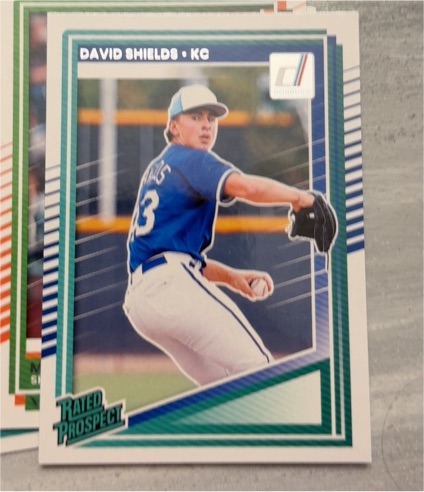2025 Donruss #104 David Shields — front