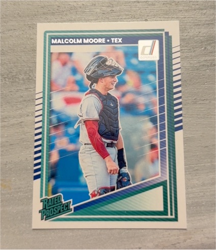 2025 Donruss #124 Malcolm Moore — front