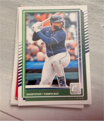 2025 Panini Donruss #40 Junior Caminero — front