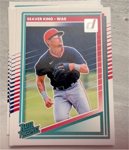 2025 Donruss #174 Seaver King — front