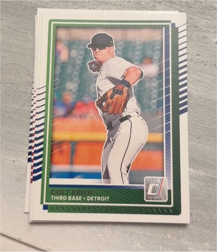 2025 Donruss #80 Colt Keith — front